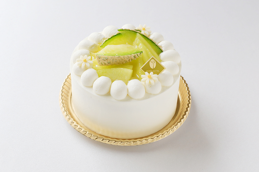 ローズホテル横浜 メロンフェア 季節のフルーツショートケーキ メロン