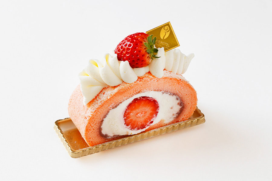 ローズホテル横浜｜ブラスリ―ミリーラ・フォーレ｜苺のロールケーキ