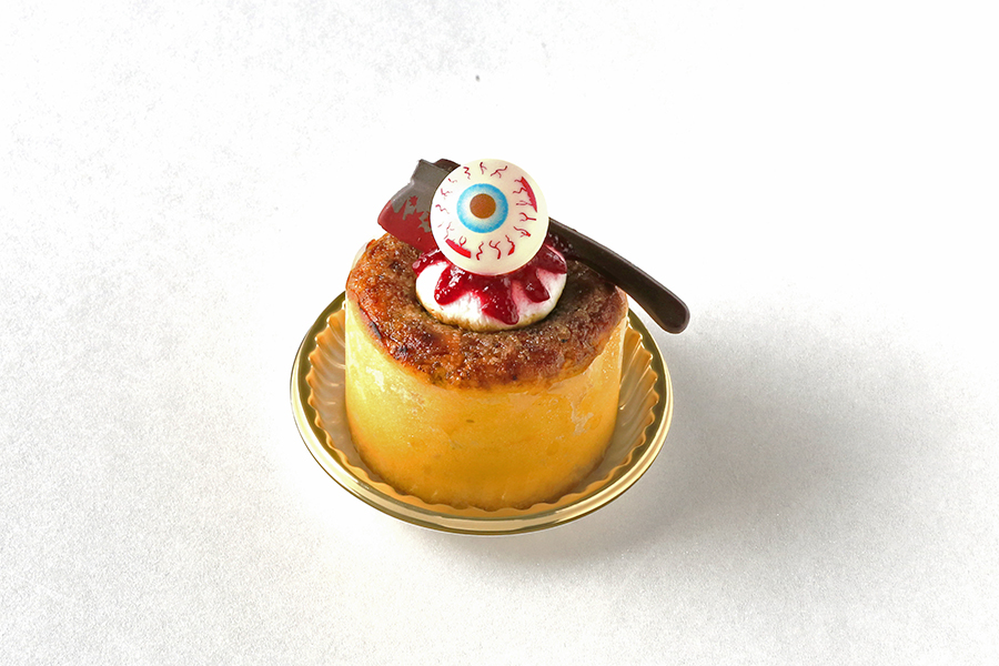 ローズホテル横浜｜パティスリー ミリーラ・フォーレ｜かぼちゃの目玉チーズケーキ