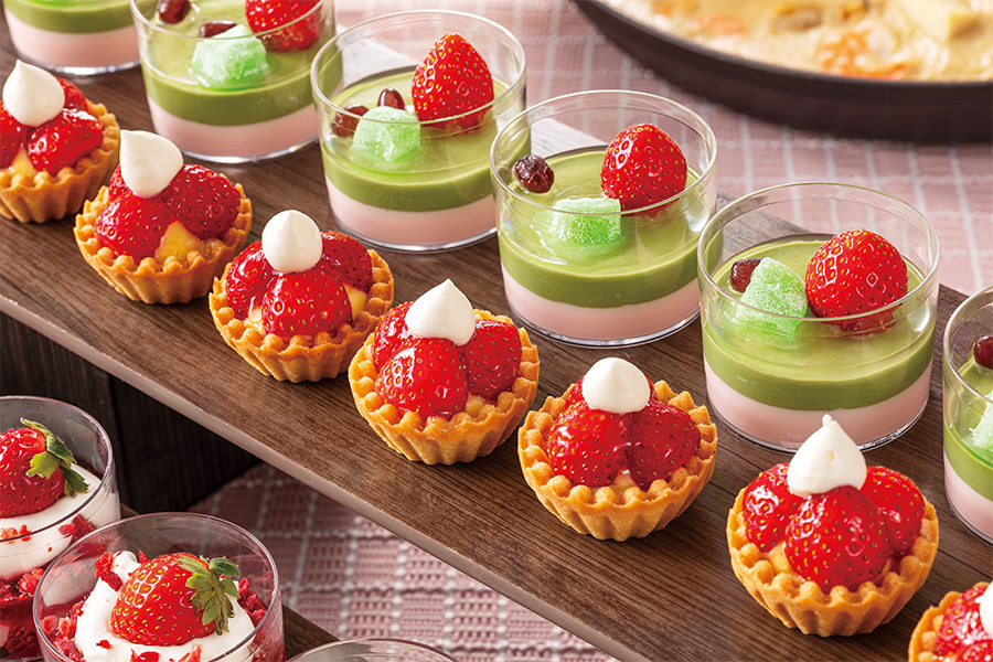 ローズホテル横浜,スイーツブッフェ,デザートブッフェ,横浜,ストロベリー,苺