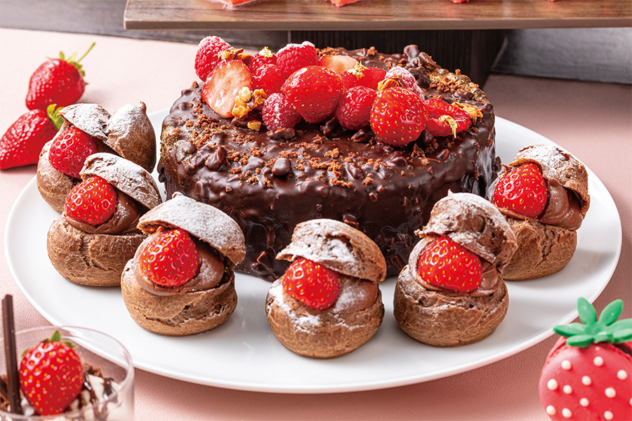 ローズホテル横浜,スイーツブッフェ,デザートブッフェ,横浜,ストロベリー,苺