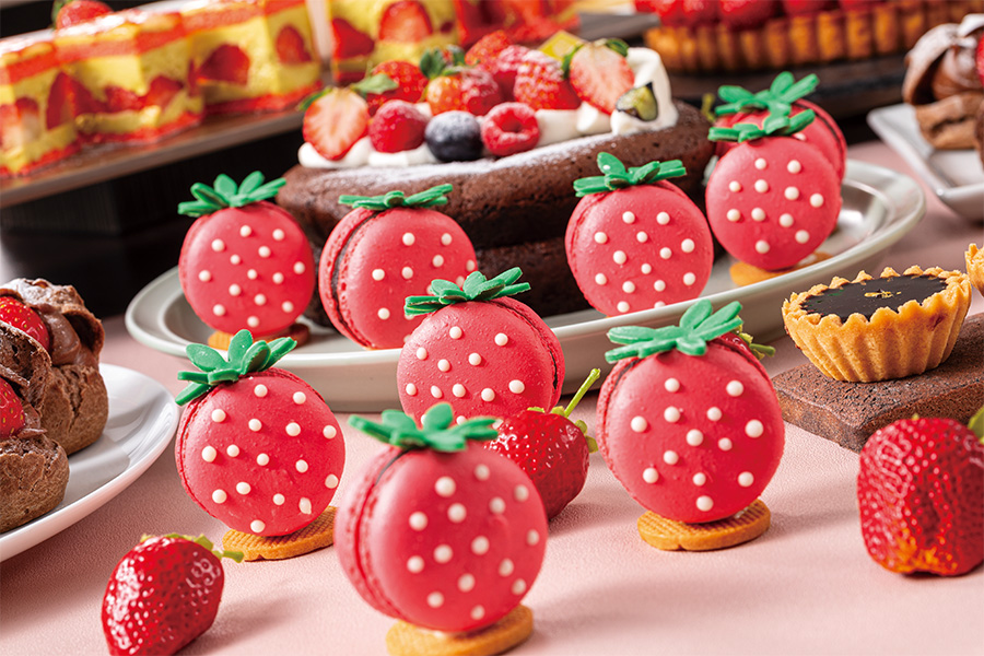 ローズホテル横浜,スイーツブッフェ,デザートブッフェ,横浜,ストロベリー,苺