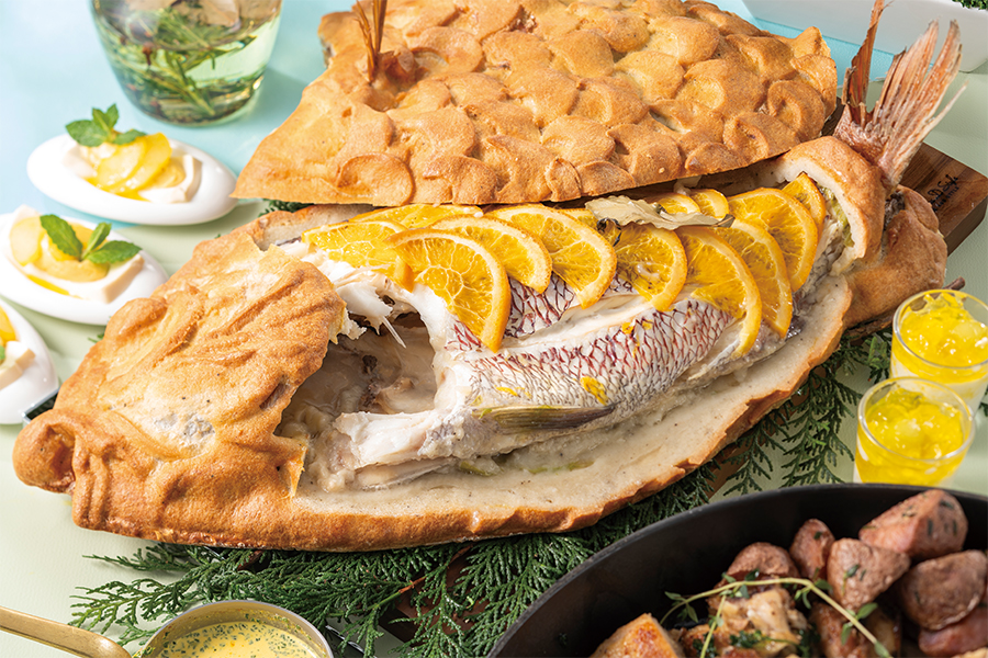 ローズホテル横浜 ランチブッフェ 三浦佐島漁港より 本日の鮮魚のブイヤベース仕立て